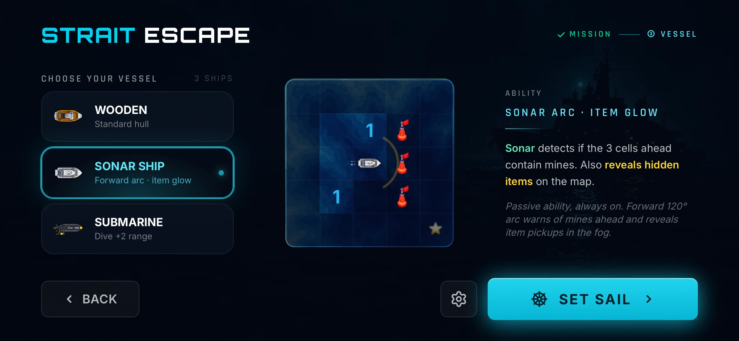 Strait Escape gameplay screenshot