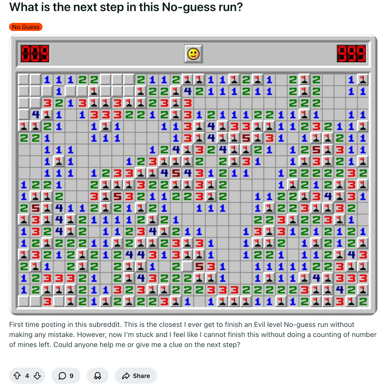 Reddit post: I'm stuck here