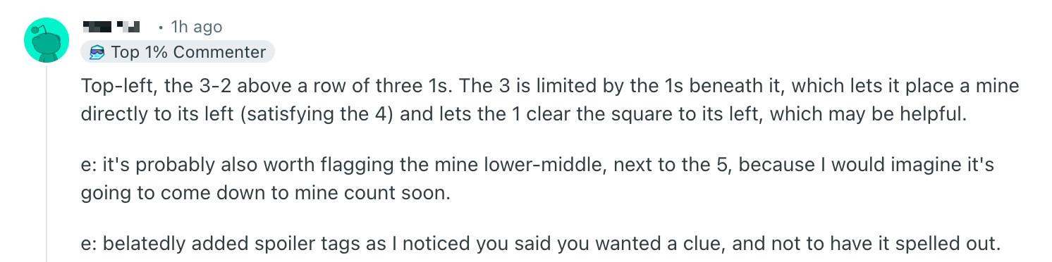 Text-based explanation